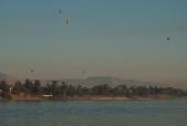 Luftballoner over Nilens vedtbred ved Luxor