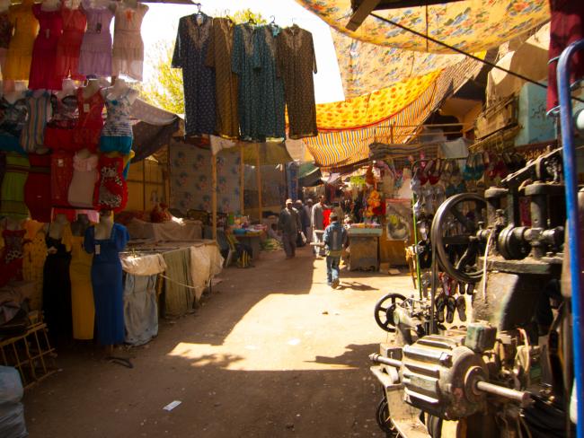 Markedet i Luxor Markedet i Luxor