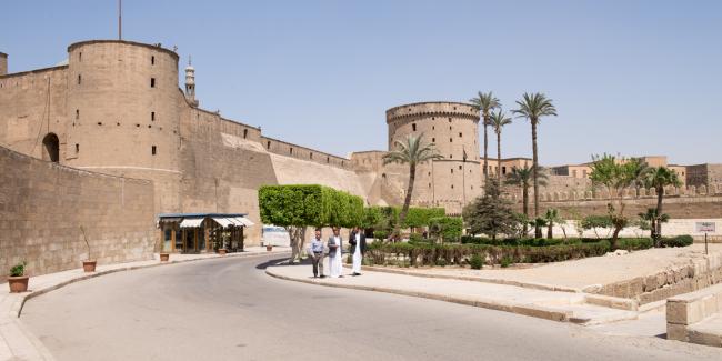 Saladins Citadel i Cairo er bygget 1180 e. kr. Saladins Citadel i Cairo er bygget 1180 e. kr.